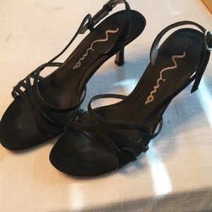 Ladies Black Dress Shoes with 2.5 inch heel